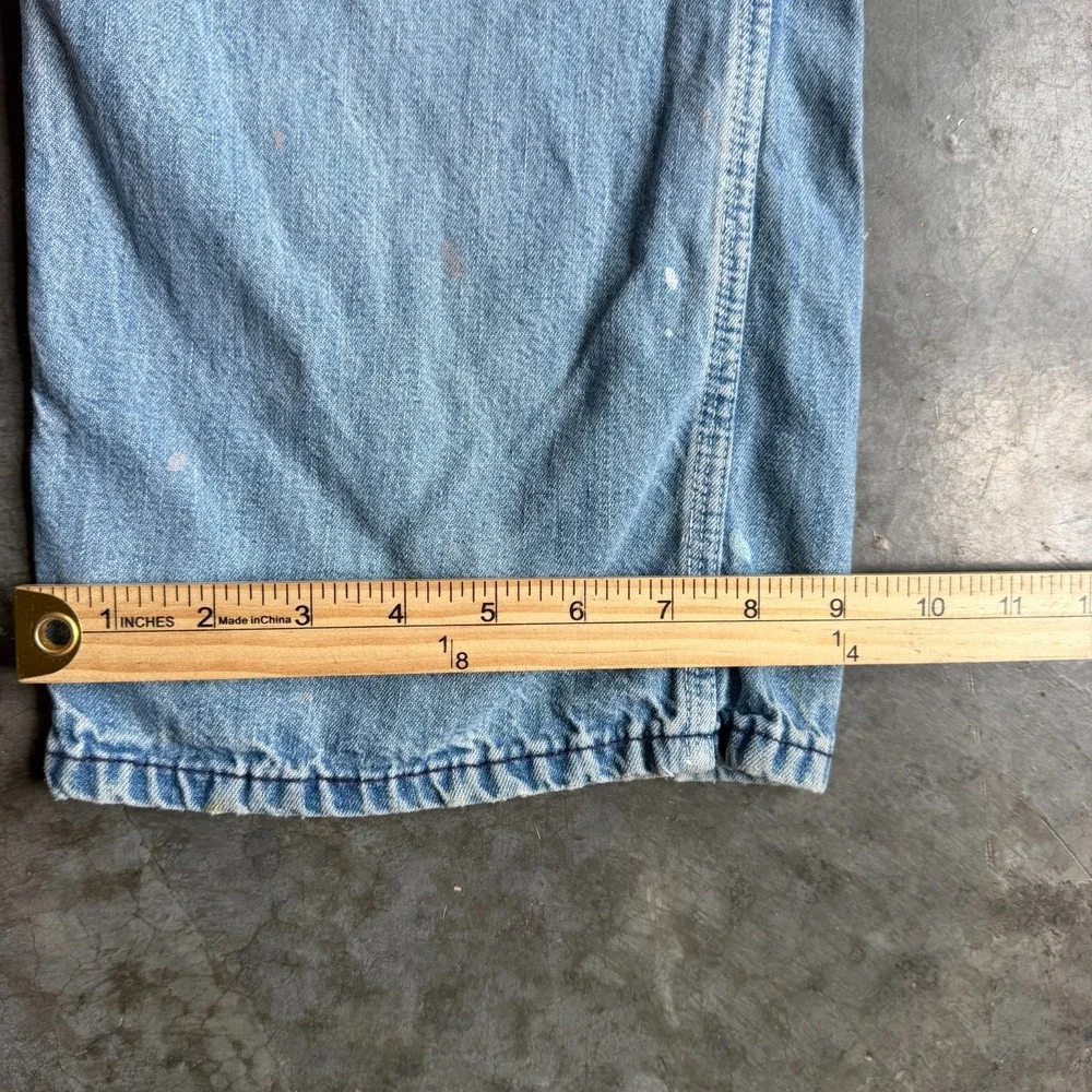 Vintage 50s 60s Big Smith Sanforized Denim Overalls Workwear True VTG Mens 34x29